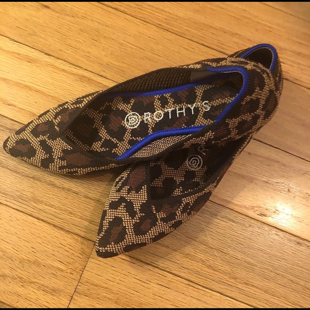 Rothy’s Point Leopard, Cheetah, Animal Print Flats!